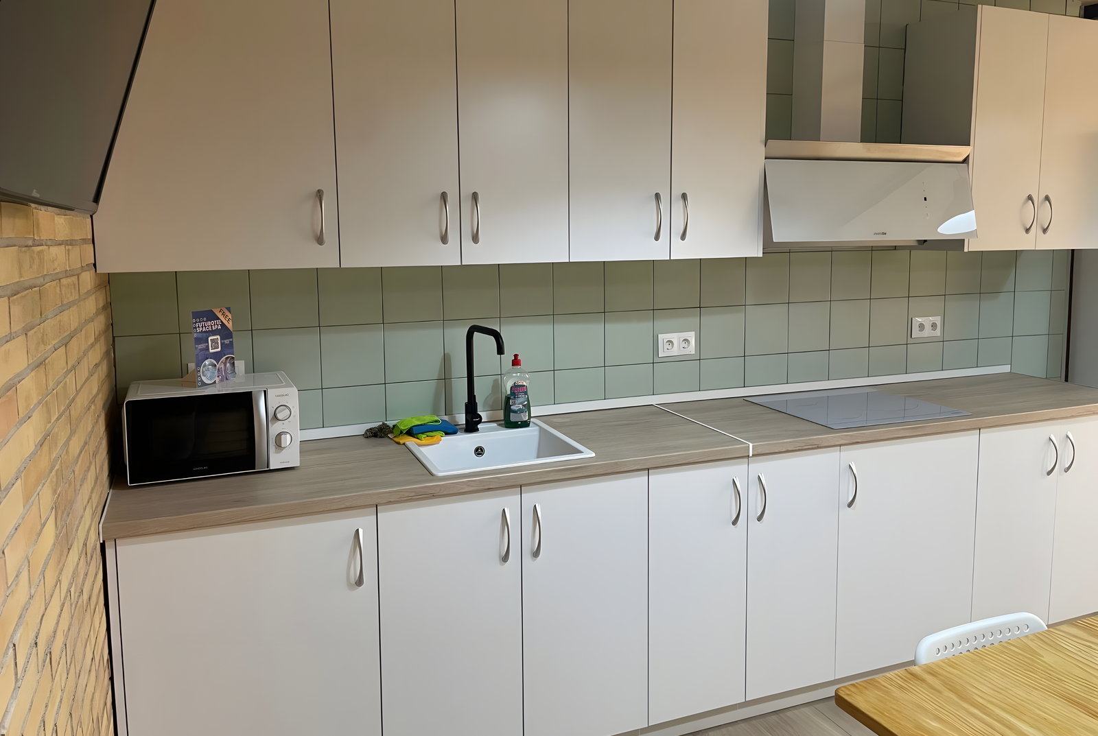 Cocina de huéspedes